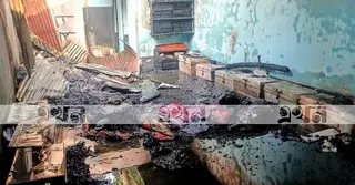 পঞ্চগড় শহরে মাদরাসায় আগুন